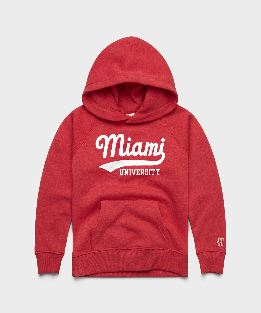 Youth Script Miami University Hoodie