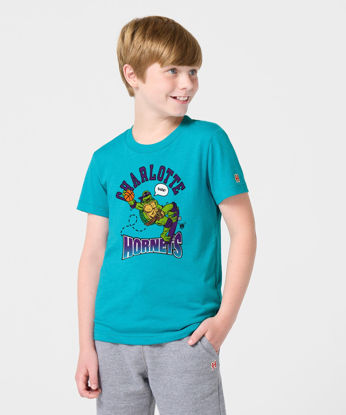 Youth TMNT Donatello x Charlotte Hornets