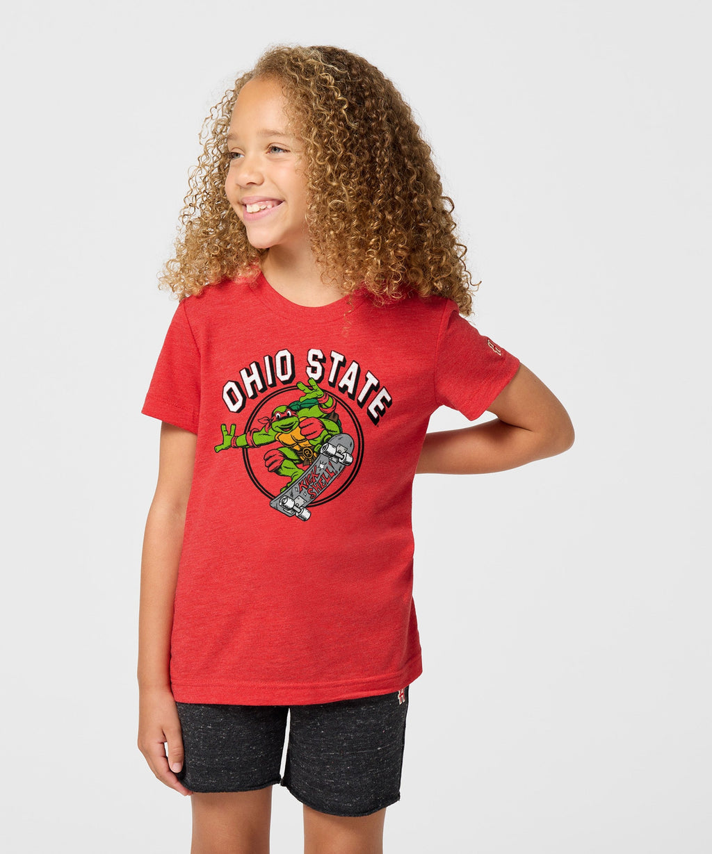 Youth TMNT Raphael x Ohio State Kick Shell
