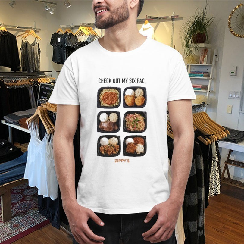 Zippy’s Check Out My Six Pac Shirts