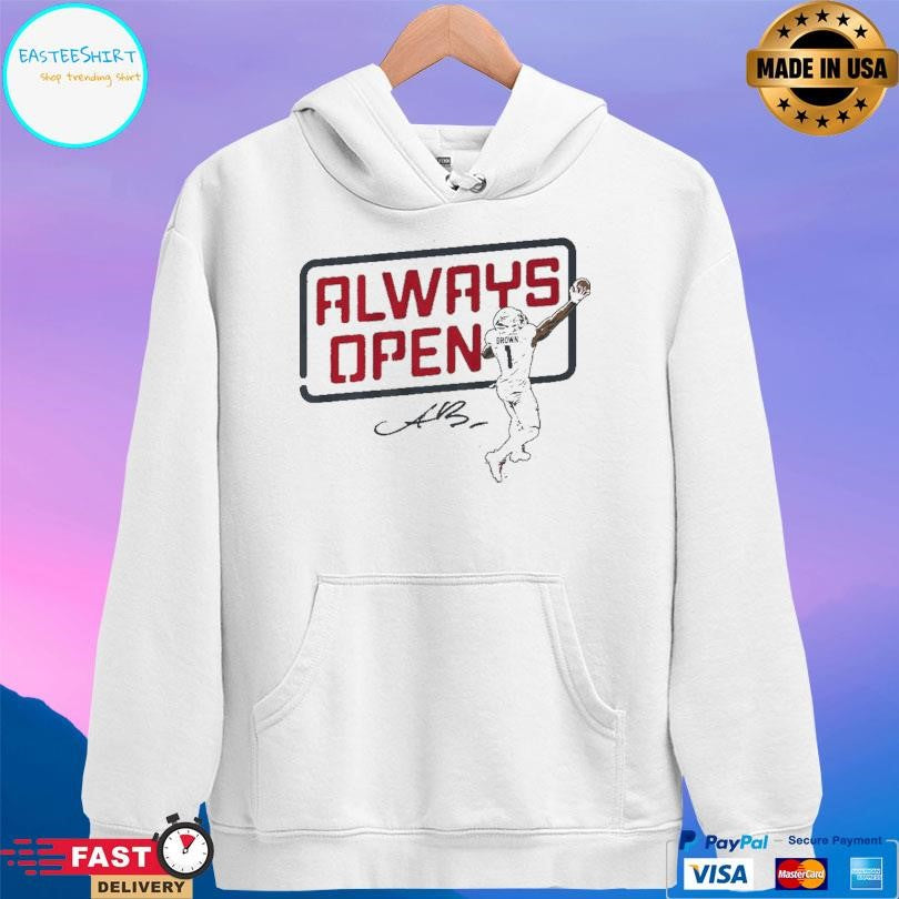 Aj Brown Always Open New England Shirt