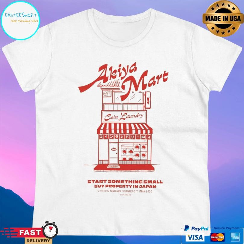 Akiyamart Akiyamart Coin Laundry Shirt