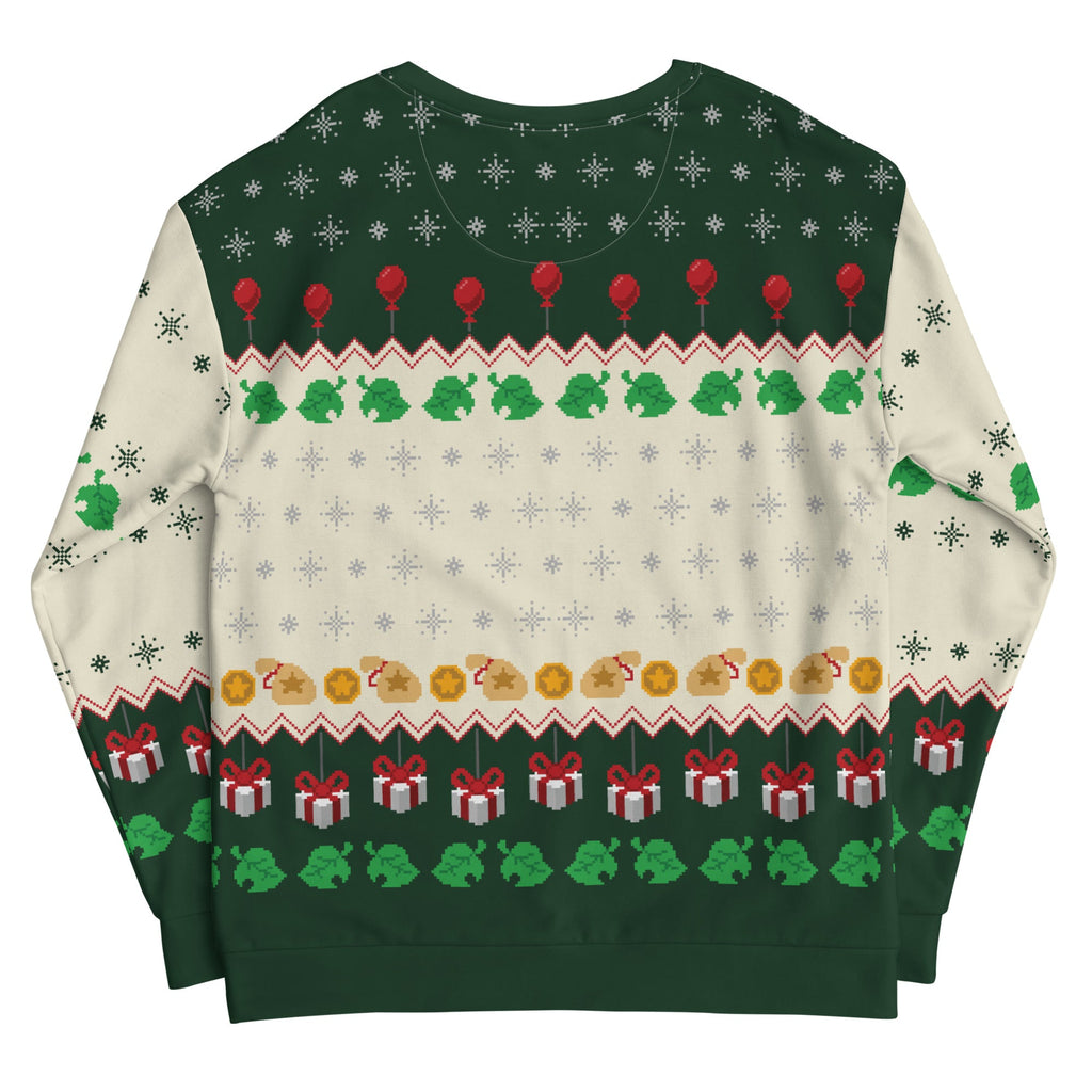 Jingle Animal Crossing Ugly Christmas Sweater