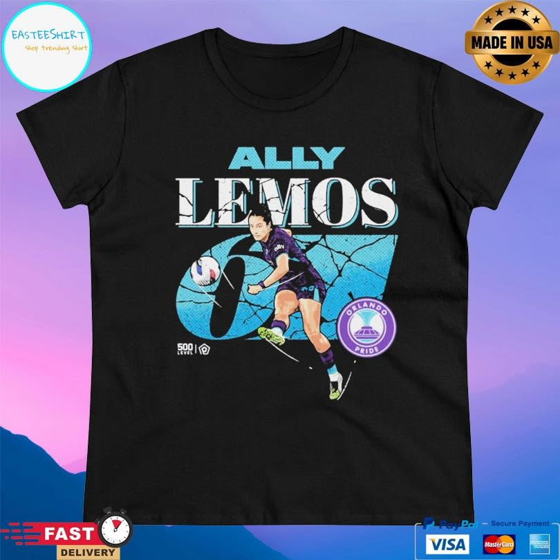 Ally Lemos Orlando Pride Cracked Number Shirt