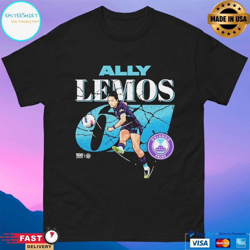 Ally Lemos Orlando Pride Cracked Number Shirt