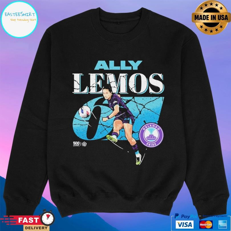 Ally Lemos Orlando Pride Cracked Number Shirt