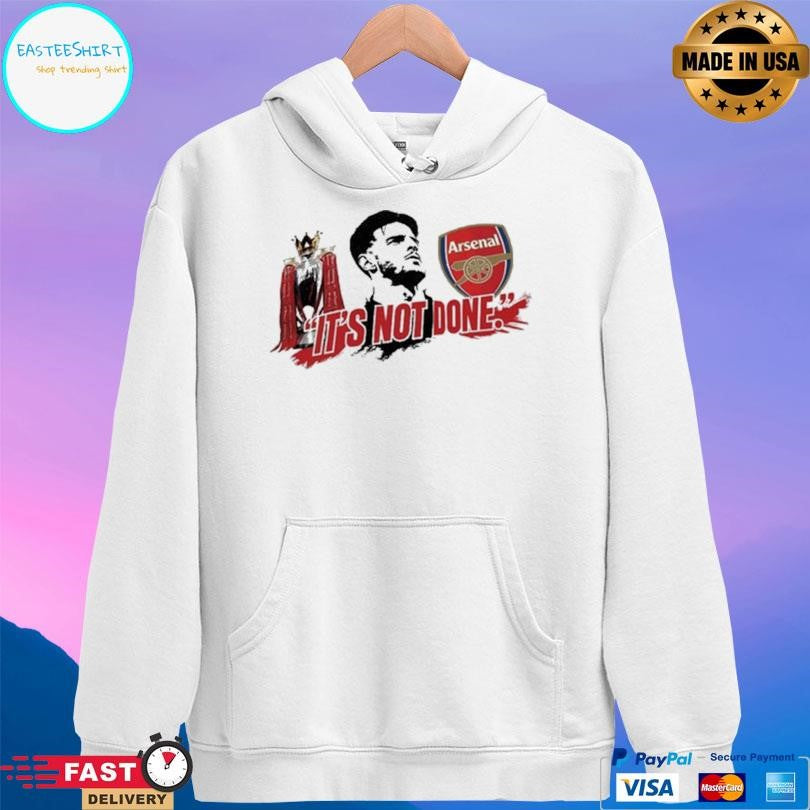 Arsenal Declan Rice It’s Not Done Shirt