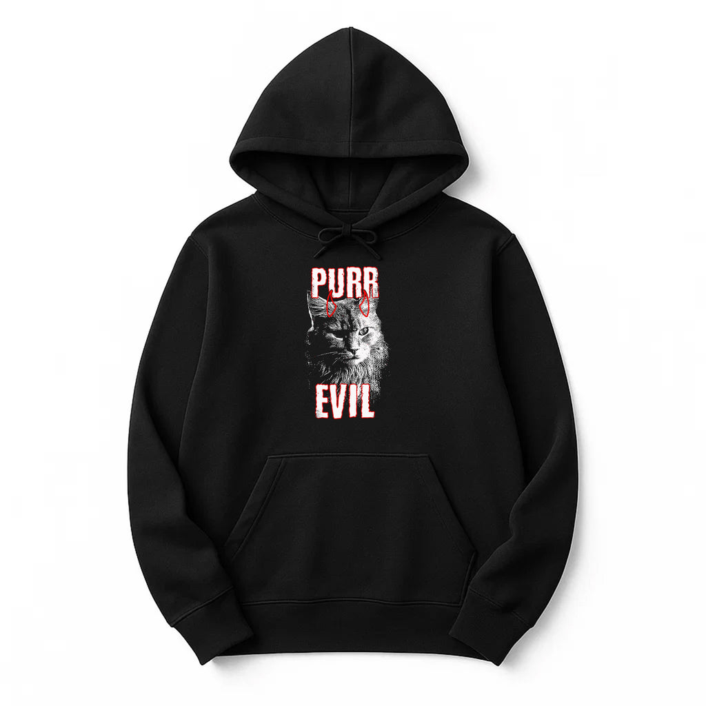 Unisex | Purr Evil | Pullover Hoodie