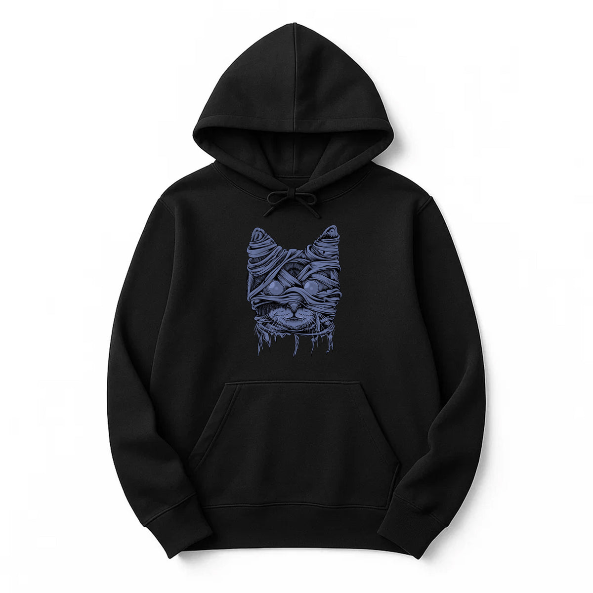 Unisex | Zombie Mummy Cat | Pullover Hoodie