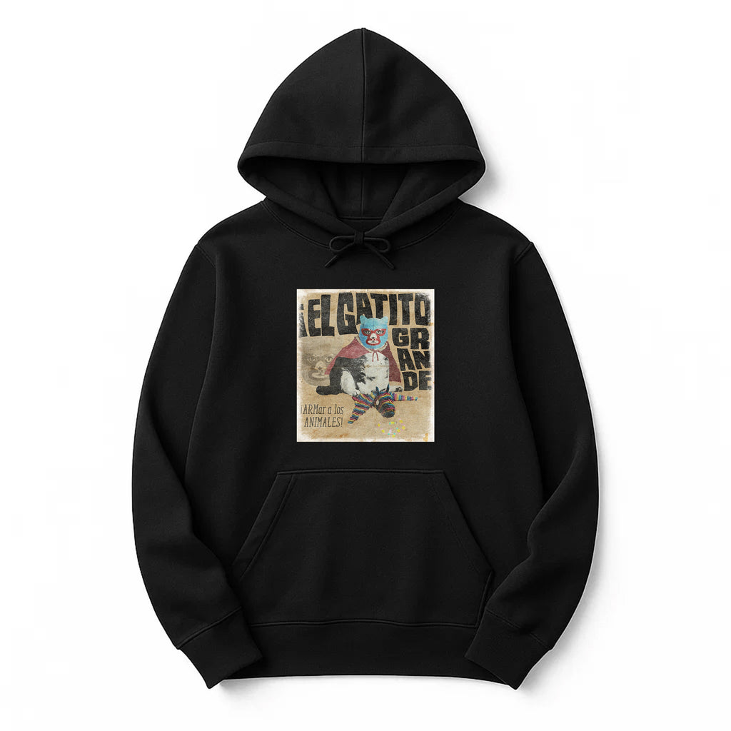 Unisex | El Gatito Grande | Pullover Hoodie