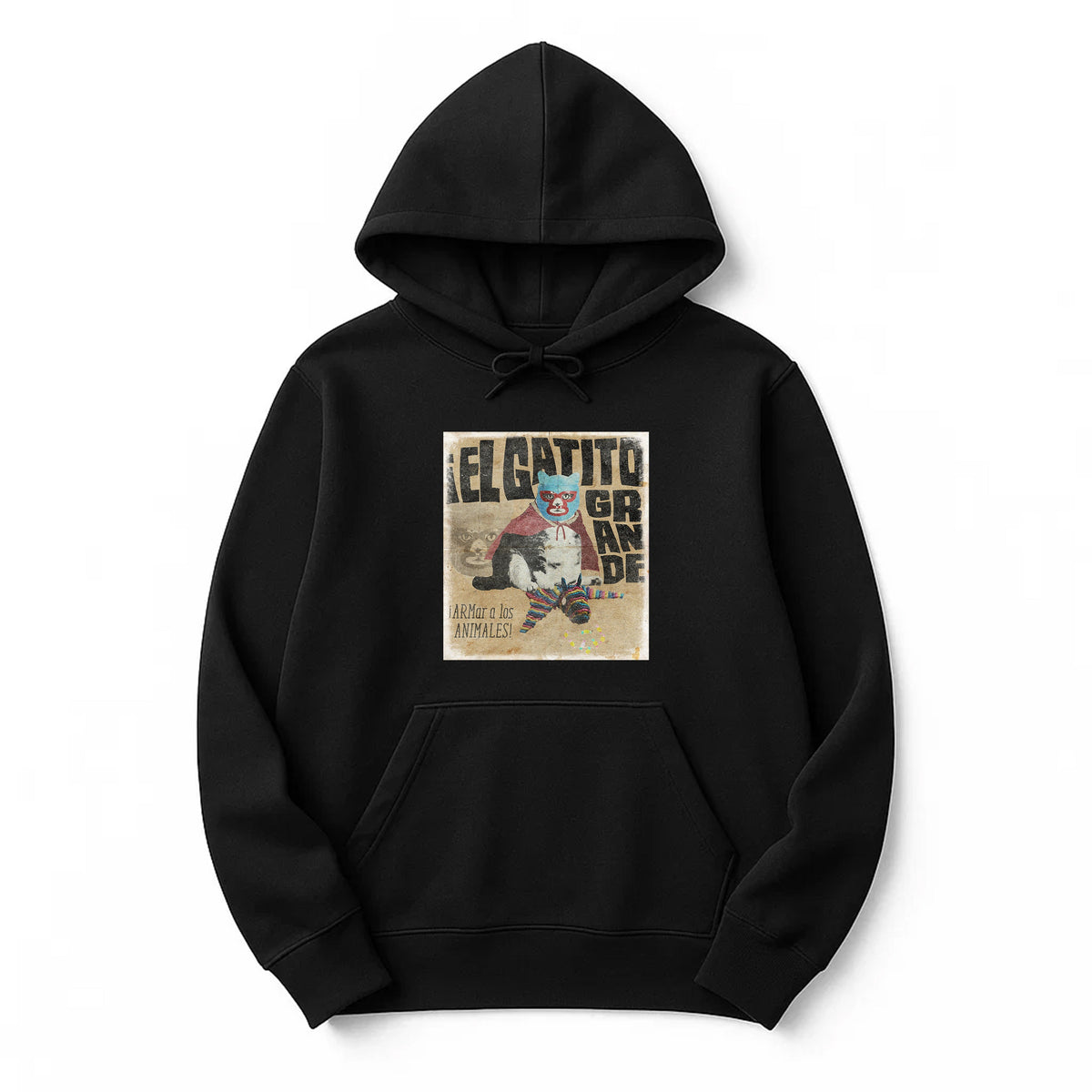 Unisex | El Gatito Grande | Pullover Hoodie