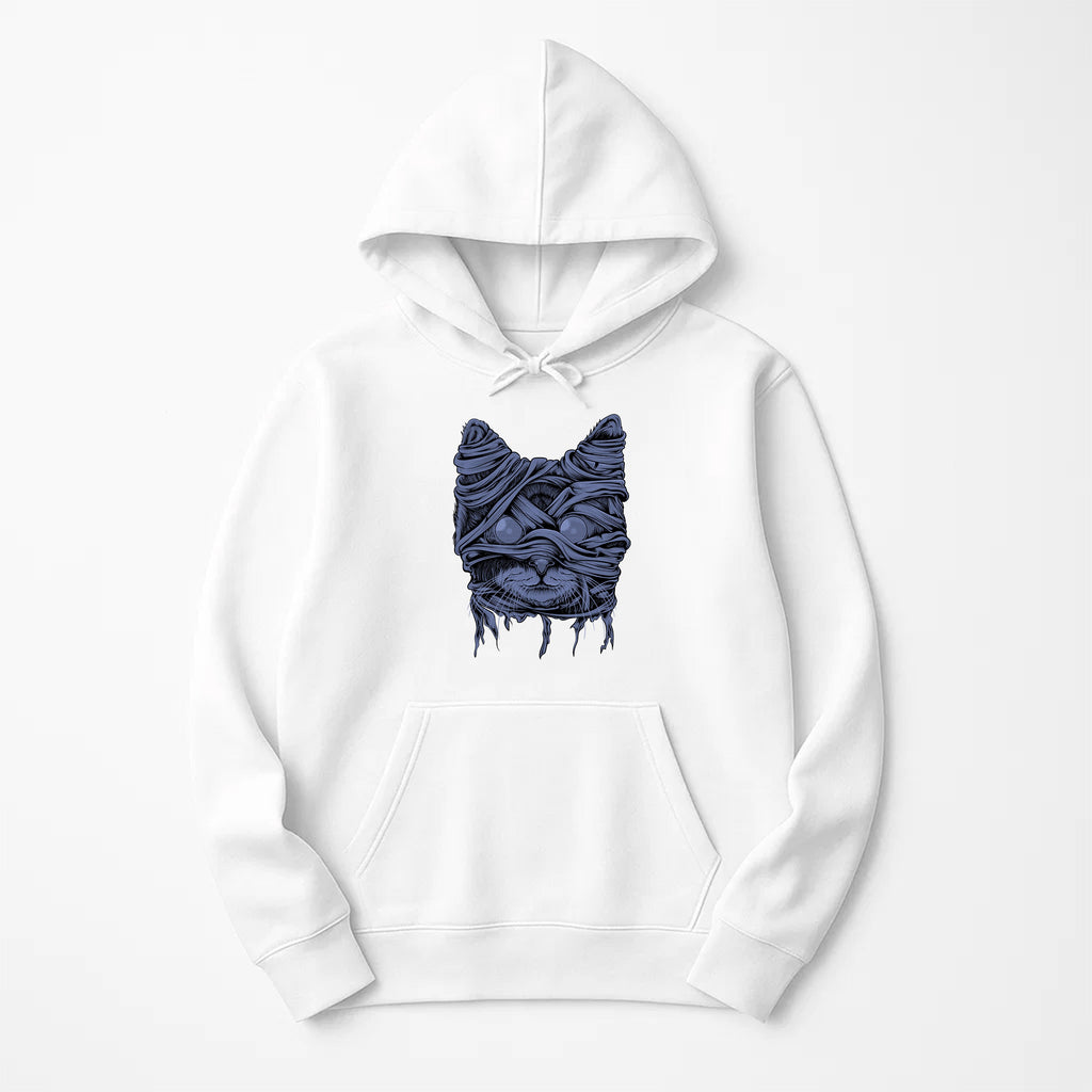 Unisex | Zombie Mummy Cat | Pullover Hoodie