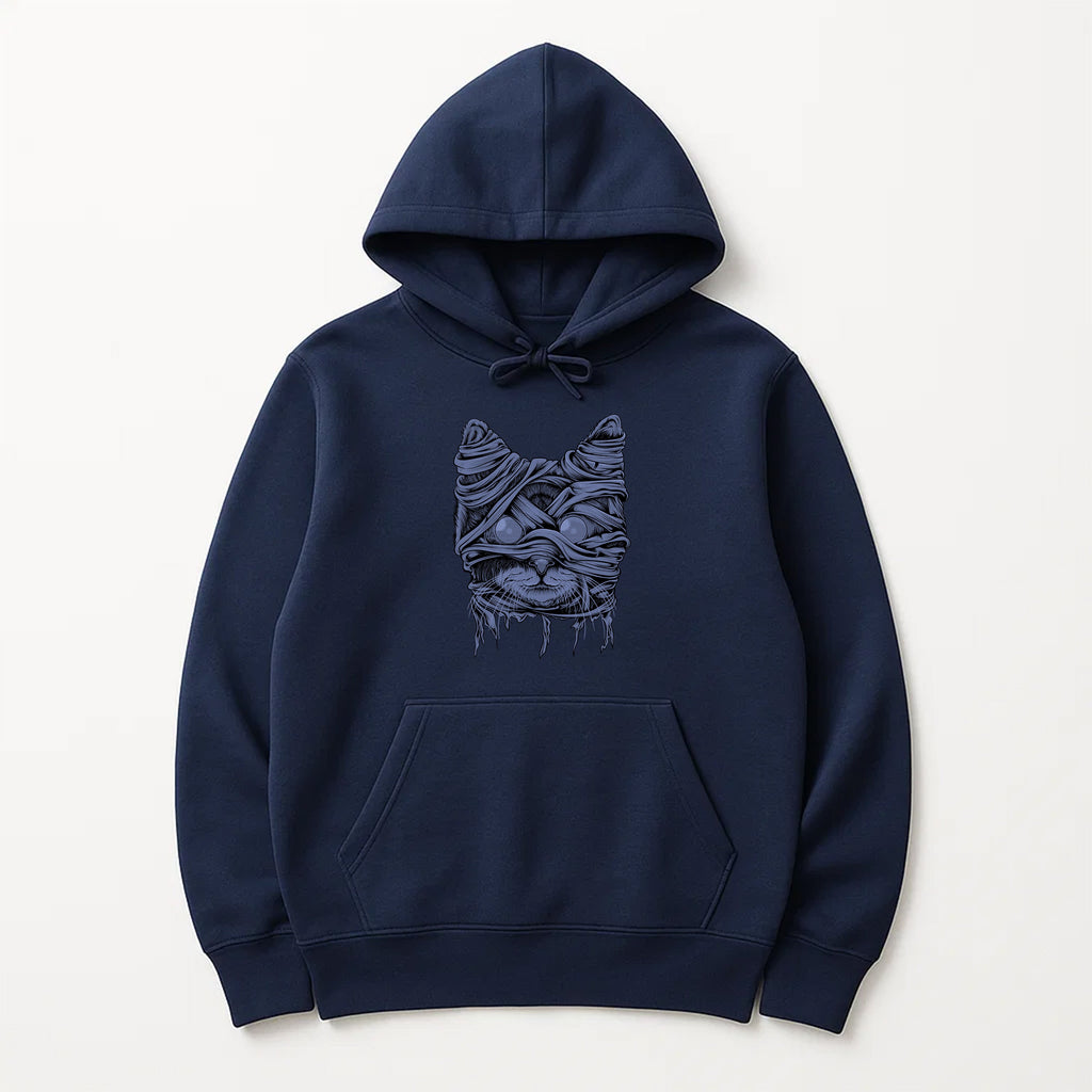 Unisex | Zombie Mummy Cat | Pullover Hoodie