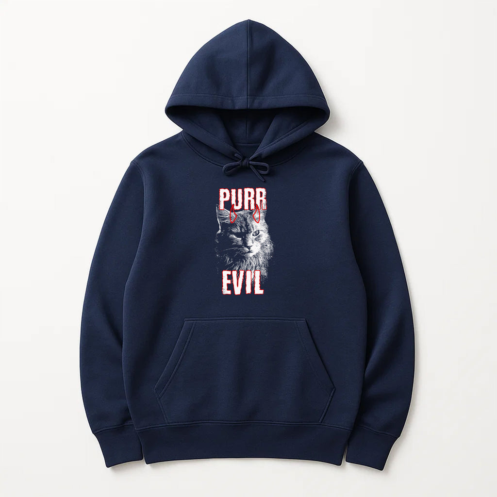 Unisex | Purr Evil | Pullover Hoodie