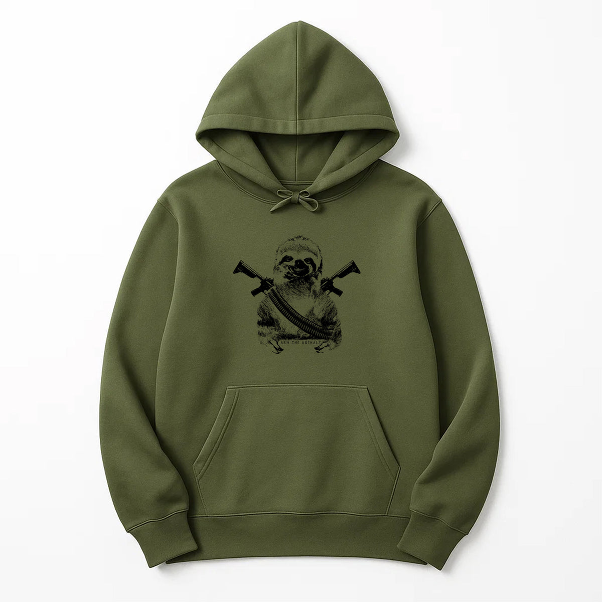 Unisex | Artillery Sloth | Pullover Hoodie