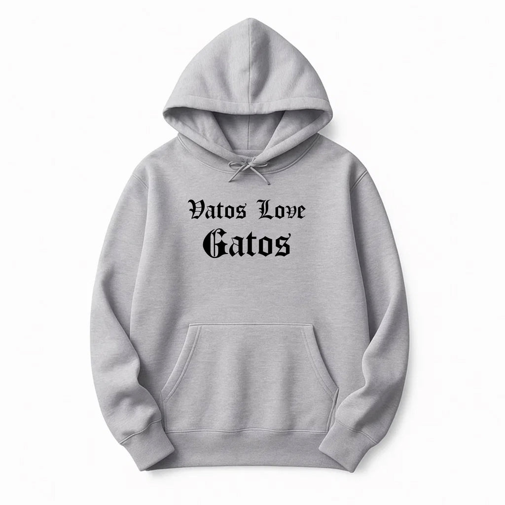 Unisex | Vatos Love Gatos | Pullover Hoodie