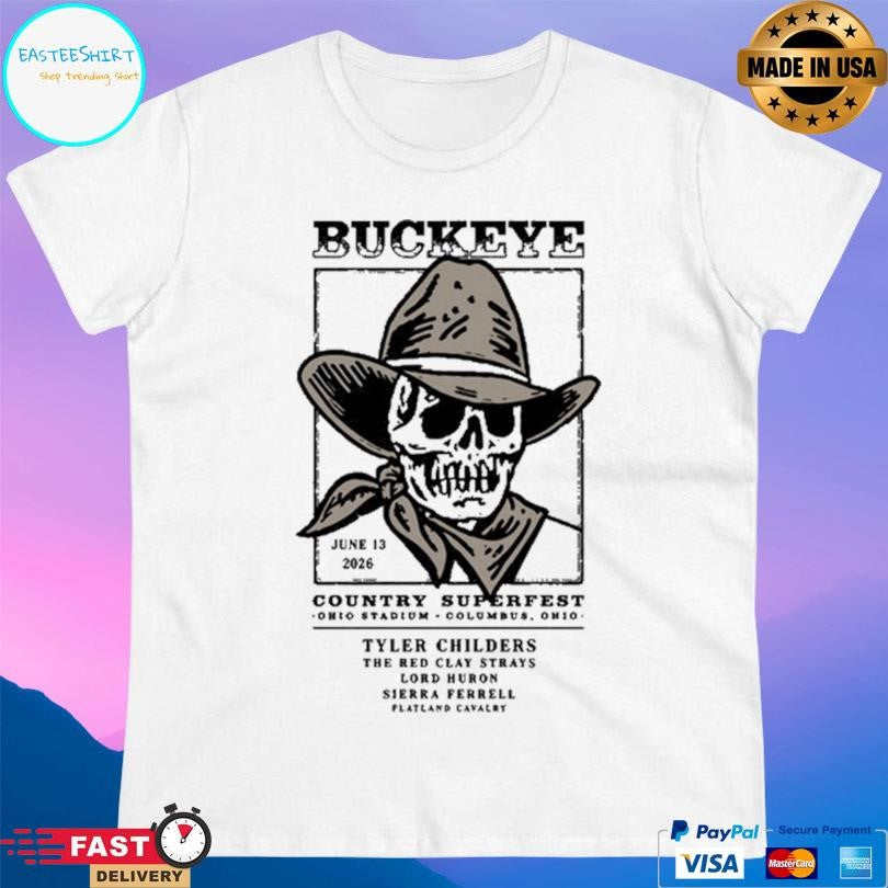 Buckeye Country Superfest Event Ohio Stadium 2026 Shirt
