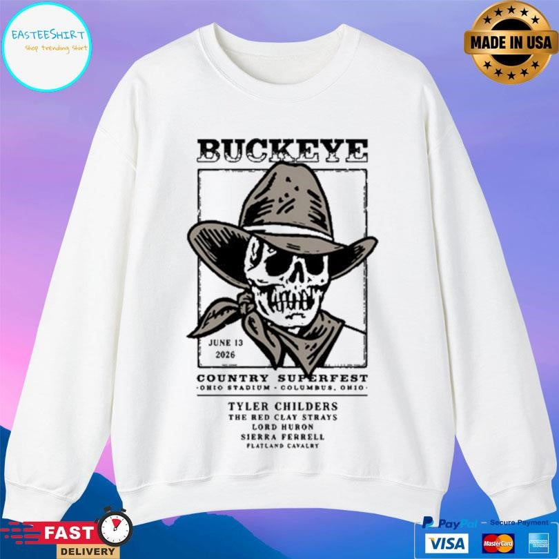 Buckeye Country Superfest Event Ohio Stadium 2026 Shirt