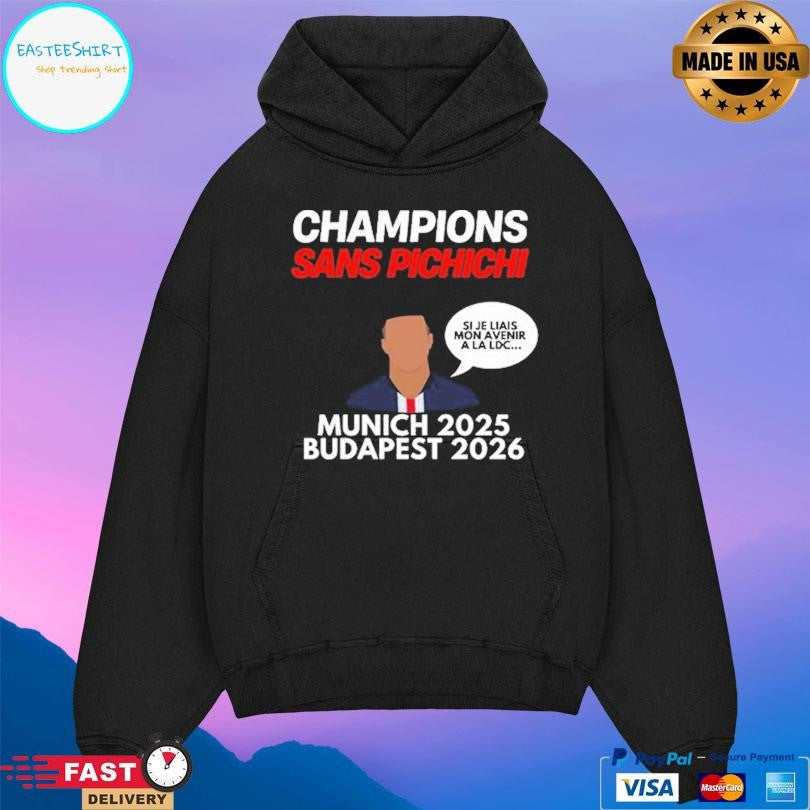 Champions Sans Pichichi Munich 2025 Budapest 2026 Shirt
