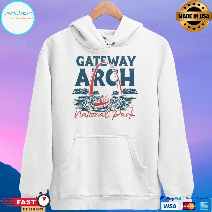Charlie Hustle Stl Gateway Arch National Park Shirt