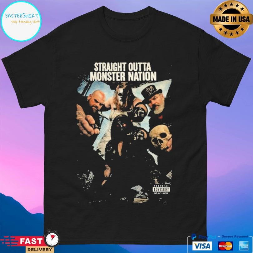 Christopher Crowley Straight Outta Monster Nation Shirt
