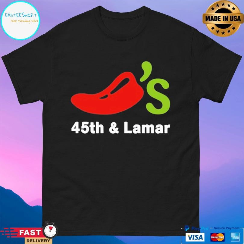 Comedian Shane Gillis Austin Chilis 45th And Lamar Shirt