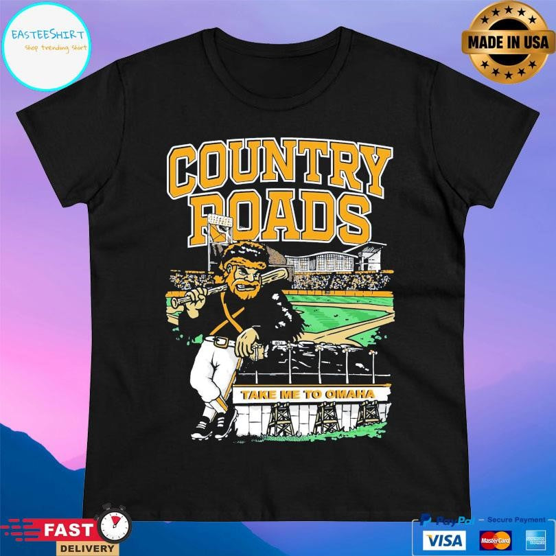 Country Roads Take Me To Omaha Pocket Shirt