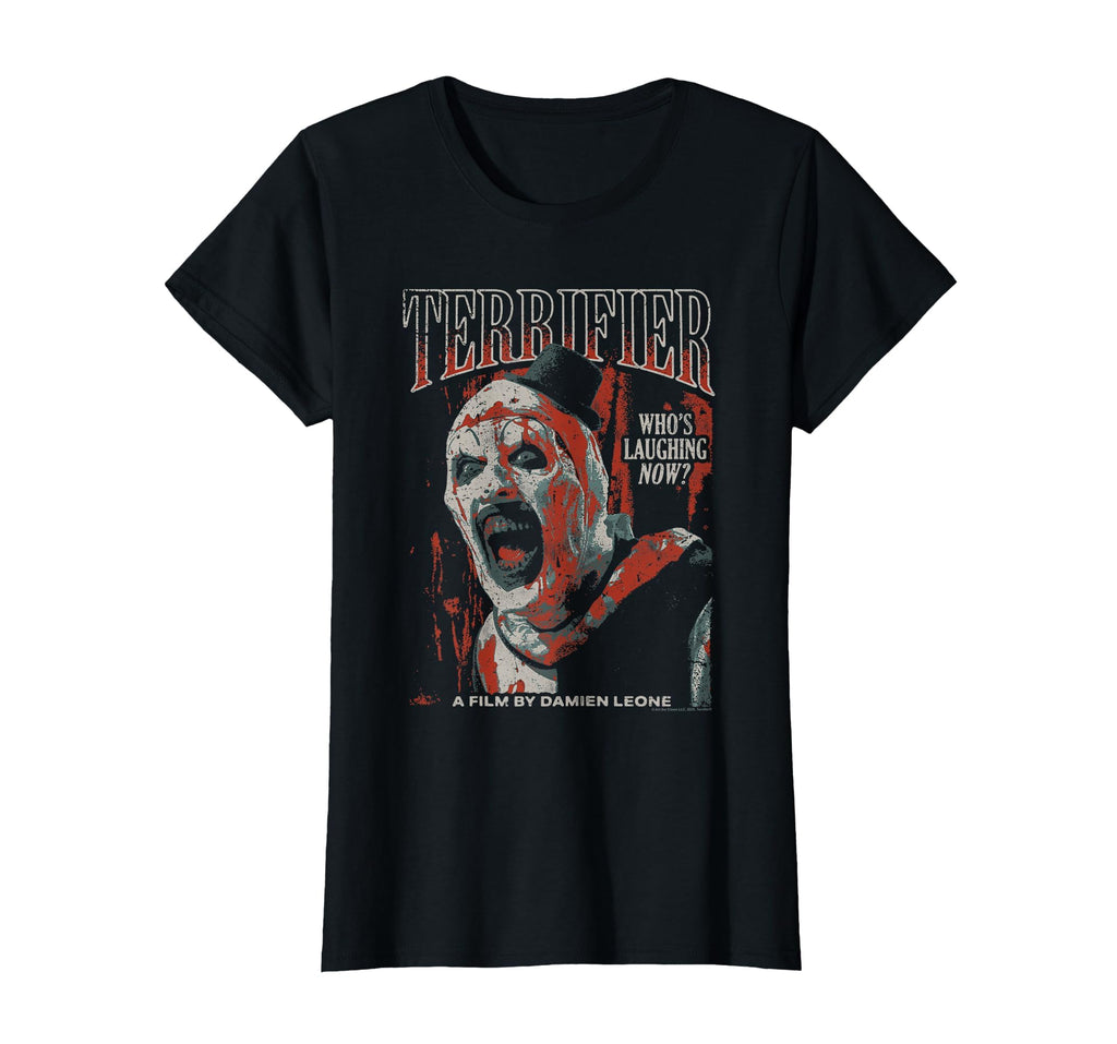 Distressed Art Clown Red Tone Poster Horror Unisex T-shirt, Sweatshirt, Hoodie (1)