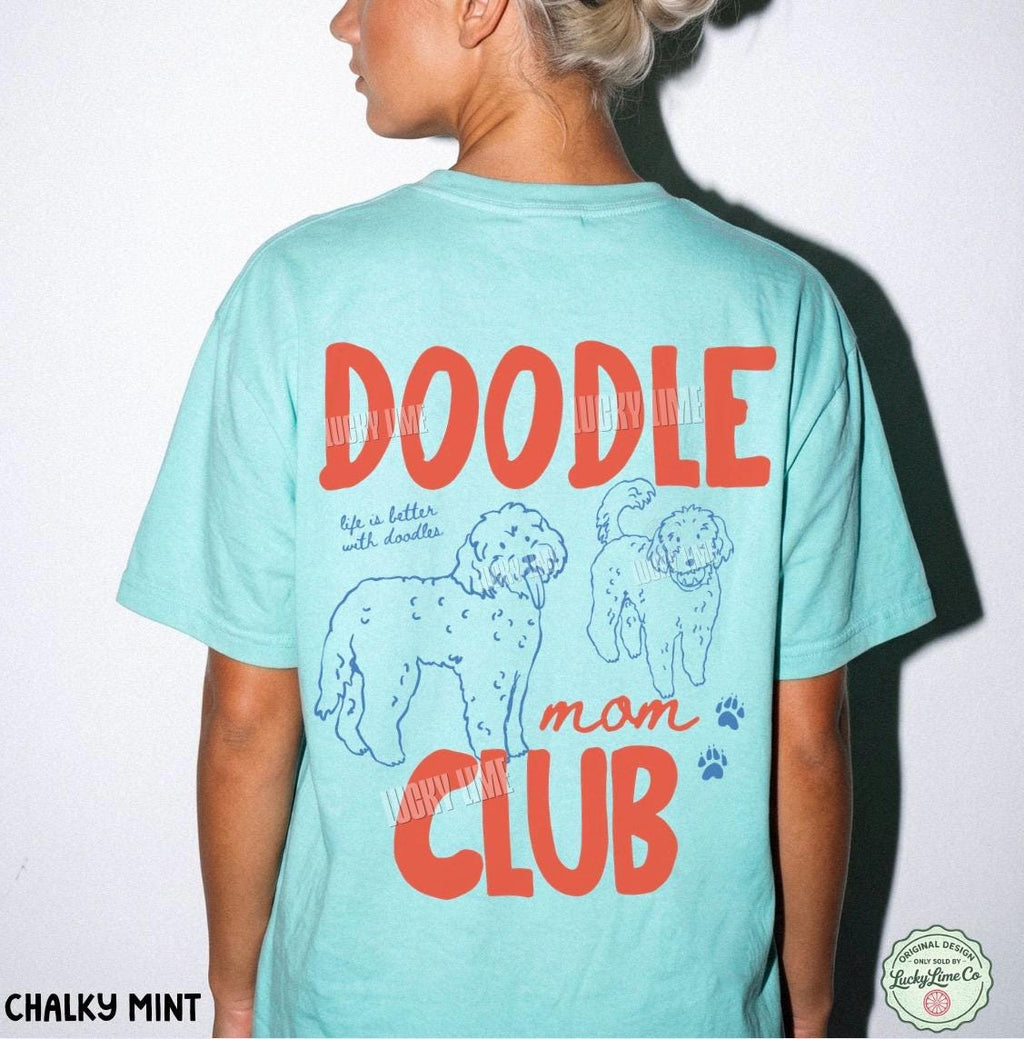 Doodle Mom Club Goldendoodle Labradoodle Dog Mom Dog Mama Pet Parent Fur Mama Back (3)