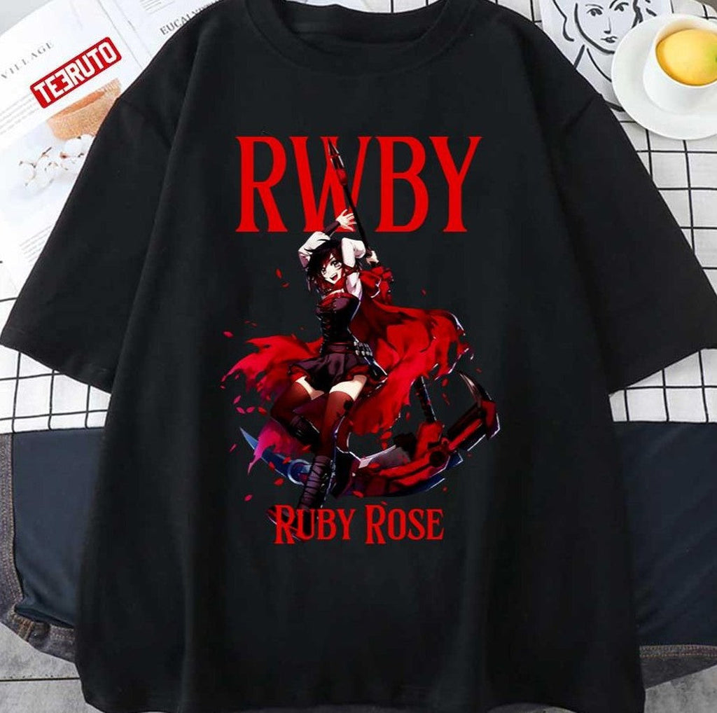 Ruby Rose Rwby Unisex T-shirt, Sweatshirt, Hoodie (1)