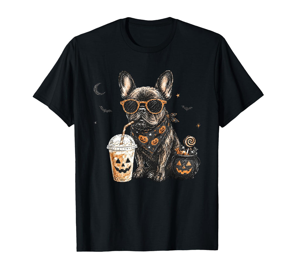 French Bulldog Halloween Unisex T-shirt, Sweatshirt, Hoodie (1)