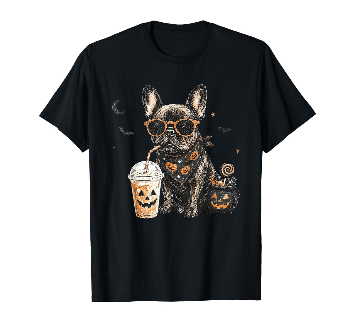 French Bulldog Halloween Unisex T-shirt, Sweatshirt, Hoodie (1)