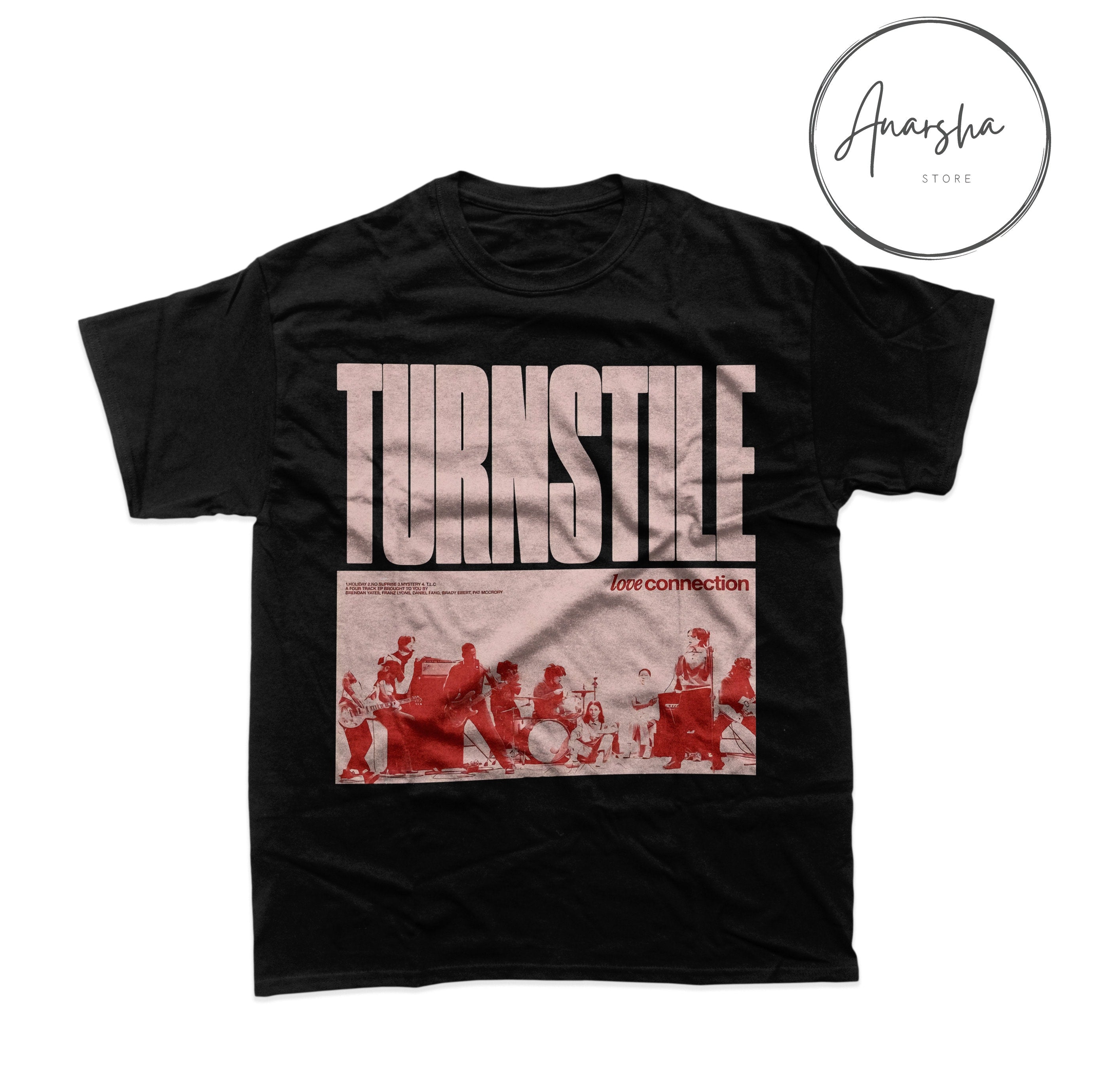 Turnstile Band Tee Love Connection Unisex T-shirt, Sweatshirt, Hoodie (1)