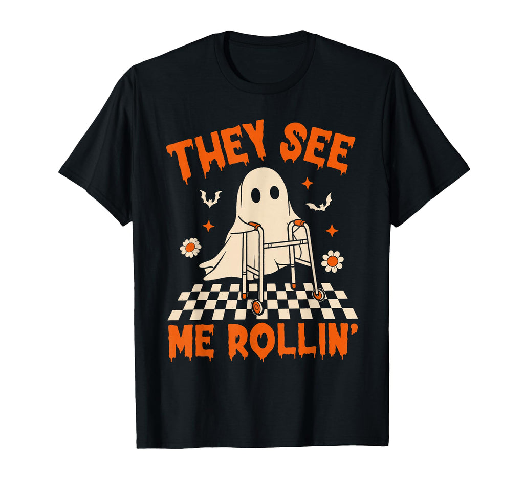 Physical Therapy Halloween See Rolling Spooky Pt Pta Unisex T-shirt, Sweatshirt, Hoodie (1)