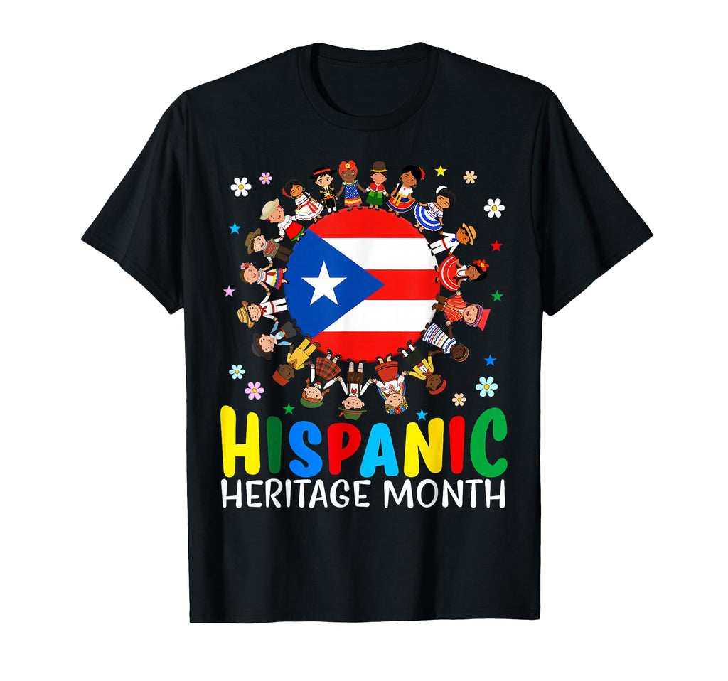 Boricua Hispanic Heritage Toddler Puerto Rico Girl Unisex T-shirt, Sweatshirt, Hoodie (1)