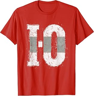 I-O Ohio O-H-I-O Vintage Grunge Red Buckeye Home State Unisex T-shirt, Sweatshirt, Hoodie (1)