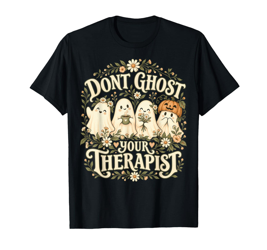 Ghost Therapist Halloween Ghost Unisex T-shirt, Sweatshirt, Hoodie (1)
