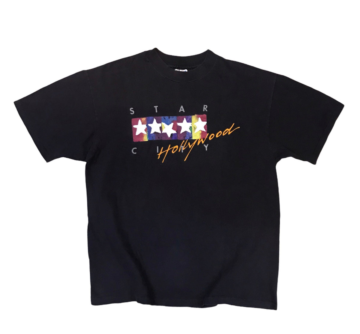 Vintage 90s Star City Hollywood Size Unisex T-shirt, Sweatshirt, Hoodie (1)