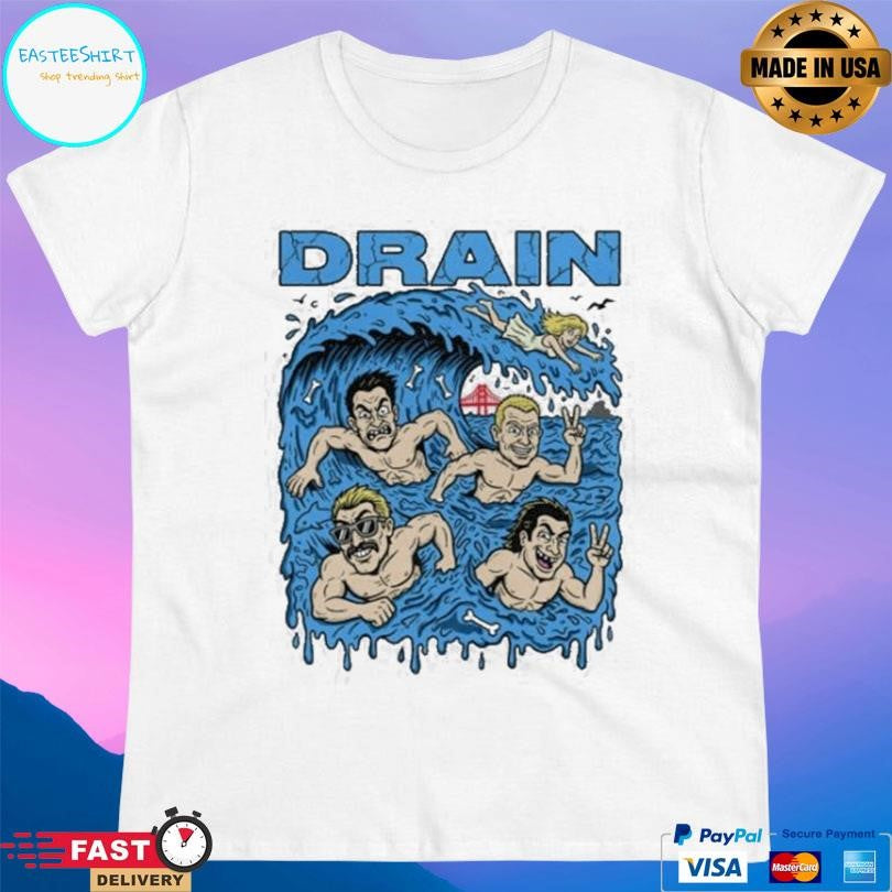 Drain Band Butthole Surfers Caricature Shirt