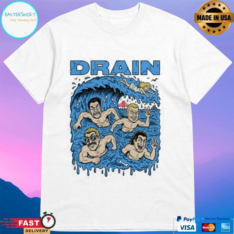 Drain Band Butthole Surfers Caricature Shirt