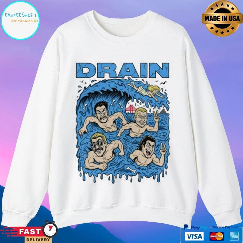 Drain Band Butthole Surfers Caricature Shirt