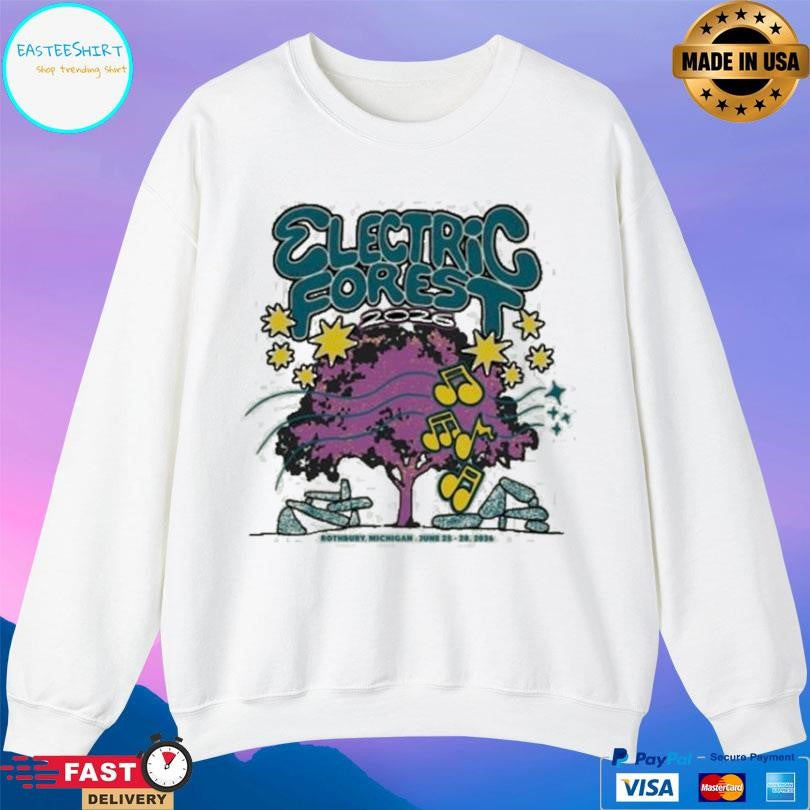 Electric Forest Forest Frequencies 2026 Lineup Shirt