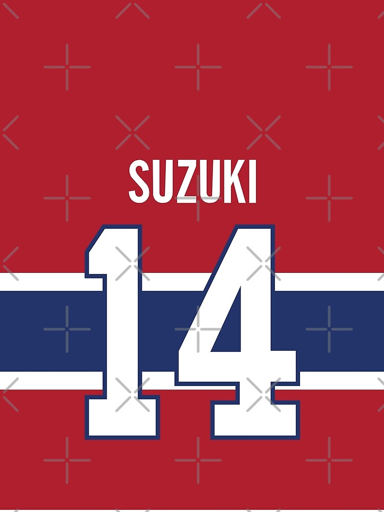nick suzuki jersey by renzastudios