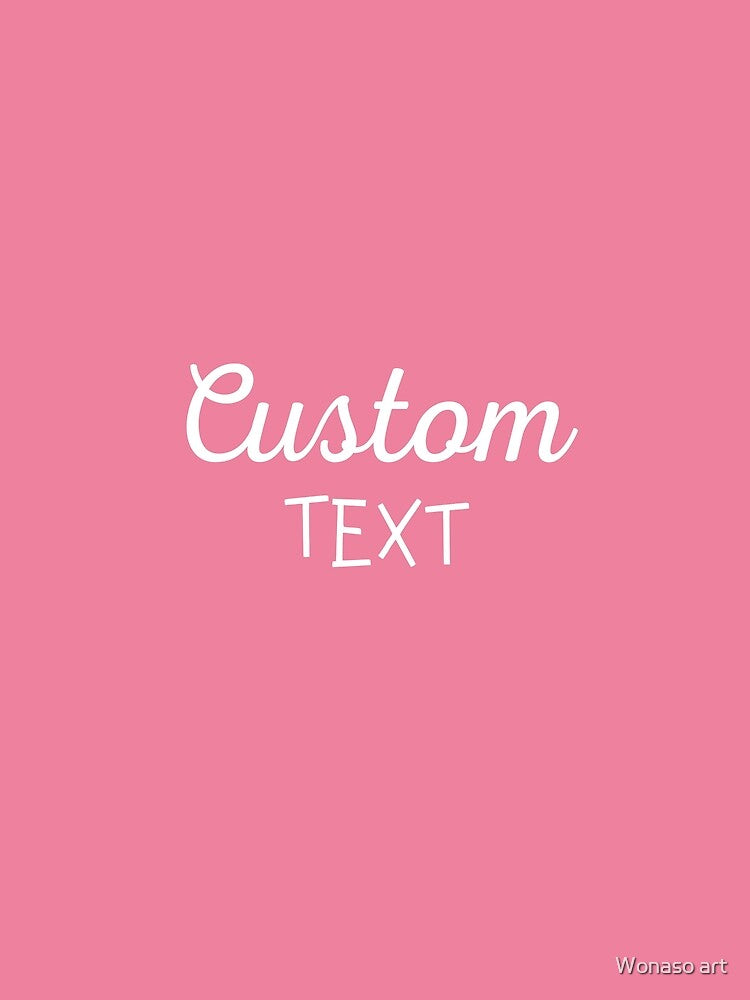 Custom Shirt, Personalized Shirt, Custom T-shirt, Custom Tank, Custom Shirt Printing, Custom Shirt for Women, Personalized T-shirt, by Wonaso art
