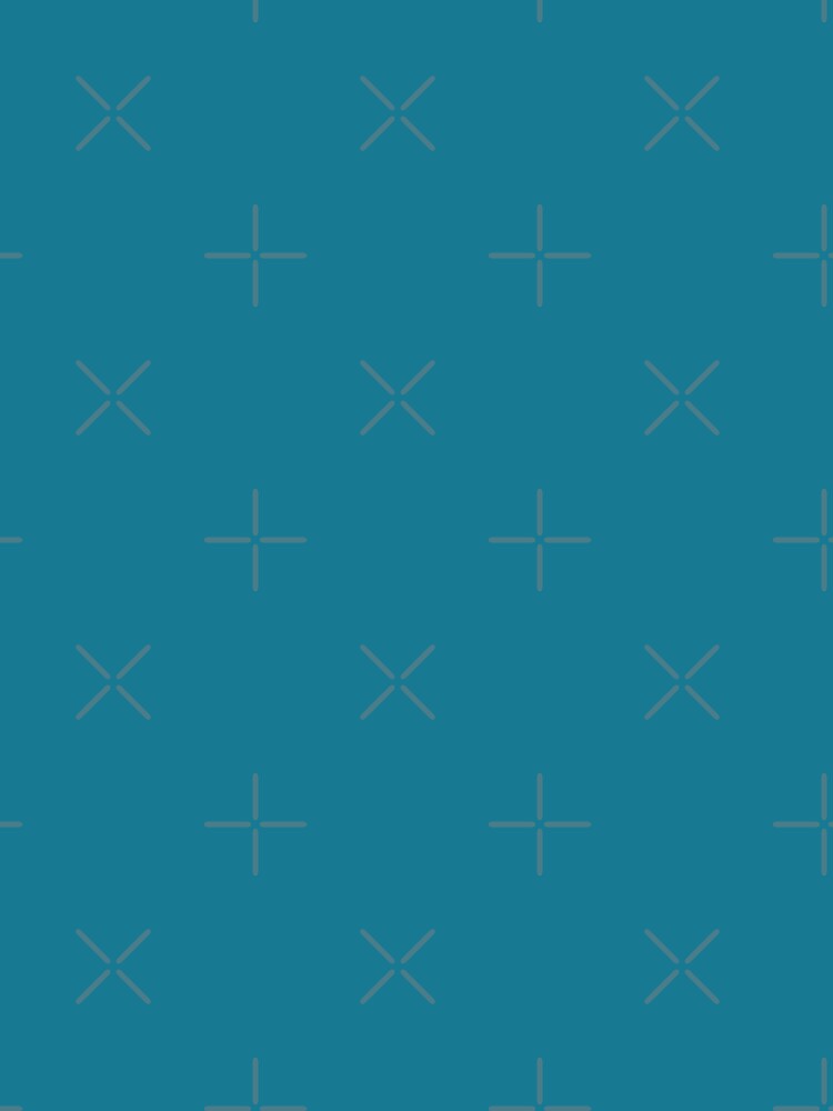 Solid Teal Blue by MelsPlace