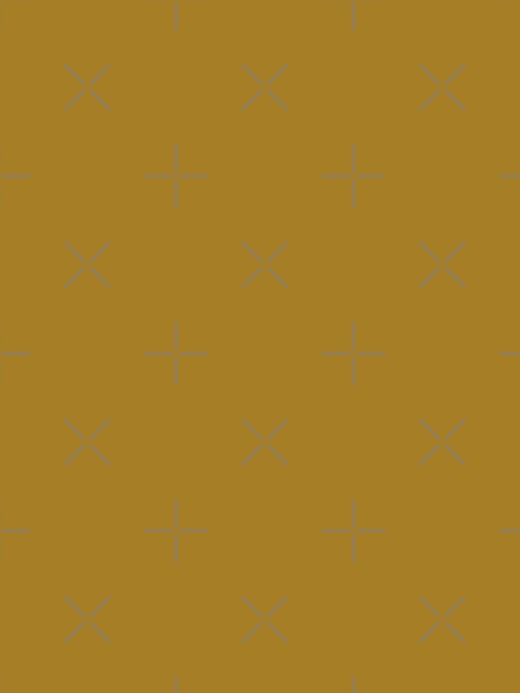 "Heavenly Floral Mustard” | Plain Colour Range by LiseHoltArt