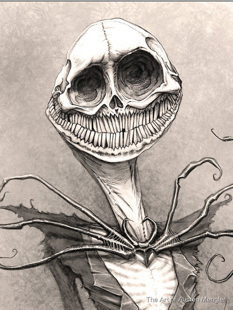 Jack Skellington (The Nightmare Before Christmas Parody) | Pop Horror | The Art of Austen Mengler by The Art of Austen Mengler