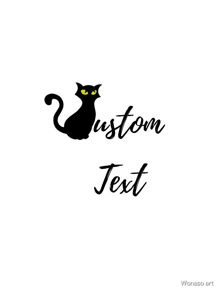 Cat Custom Shirt, Custom Shirts, Custom T-shirt, Personalized T-shirt, Personalized Shirt, Custom Unisex Shirts, Custom Printing T-shirts, Shirt by Wonaso art