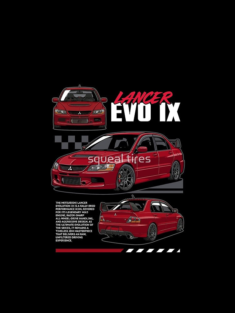 Lancer Evolution IX by squeal tires