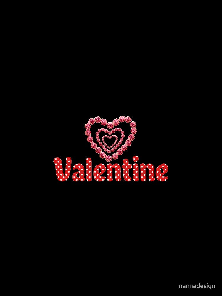 valentines red hearts by nannadesign